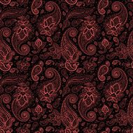 Seamless Paisley background N6