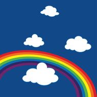 Rainbow and clouds N2