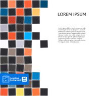 Abstract Squares Seamless Background Vector N3