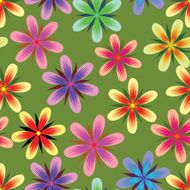 Decoration vintage element Floral style Seamless