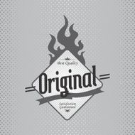 vintage sticker label N81