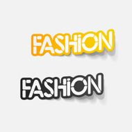 realistic design element fashion N7
