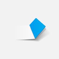 realistic design element rectangle seam corner N5