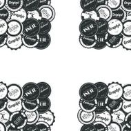 vintage sticker label N103