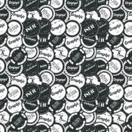 vintage sticker label N106