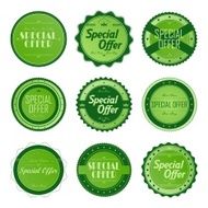 vintage sticker label N108