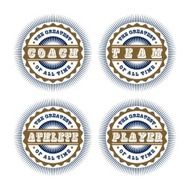 vintage sticker label N117