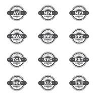 vintage sticker label N119