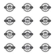 vintage sticker label N120