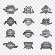 vintage sticker label N123