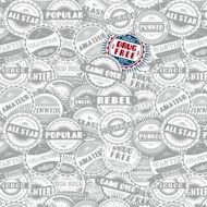vintage sticker label N128