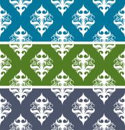 Seamless vector abstract vintage pattern N2