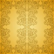Seamless Vintage Gold Pattern