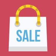 Vector Sale Bag Icon N2