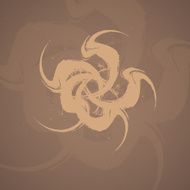 Tribal tattoo - abstract background N8