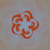 Tribal tattoo - abstract background N9