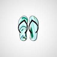 Abstract illustration on flip flops N112