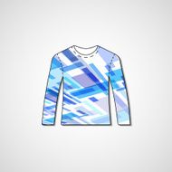 Abstract illustration on sweater N108