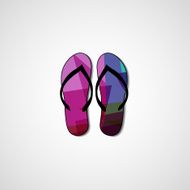 Abstract illustration on flip flops N117