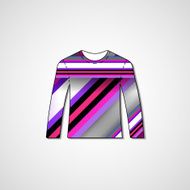 Abstract illustration on sweater N112