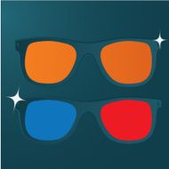 Vector Glasses Icon N4