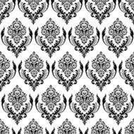 Seamless damask background