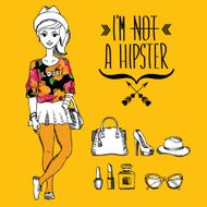 Hipster girl N13