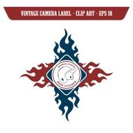 vintage sticker label N141