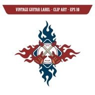 vintage sticker label N151