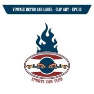 vintage sticker label N154