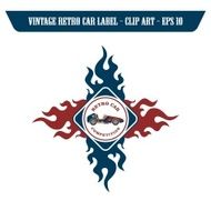 vintage sticker label N157