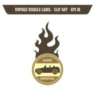 vintage sticker label N159