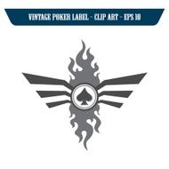 vintage sticker label N170