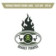 vintage sticker label N185