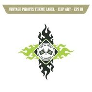 vintage sticker label N187