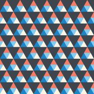 seamless texture with triangle