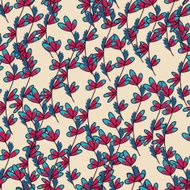 Seamless texture with flowers N82