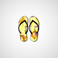 Abstract illustration on flip flops N119