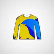 Abstract illustration on sweater N115