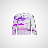 Abstract illustration on sweater N117
