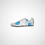 Abstract illustration on sneakers N117