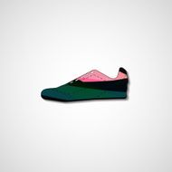 Abstract illustration on sneakers N118