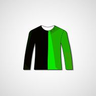 Abstract illustration on sweater N120
