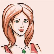 fashionable girl N11