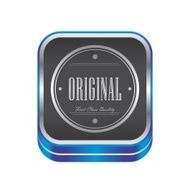 vintage sticker label N205