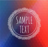 geometric background made of triangles N33