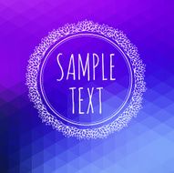 geometric background made of triangles N35