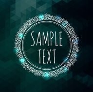 geometric background made of triangles N39