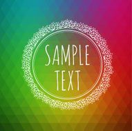 geometric background made of triangles N40