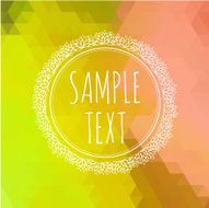 geometric background made of triangles N41